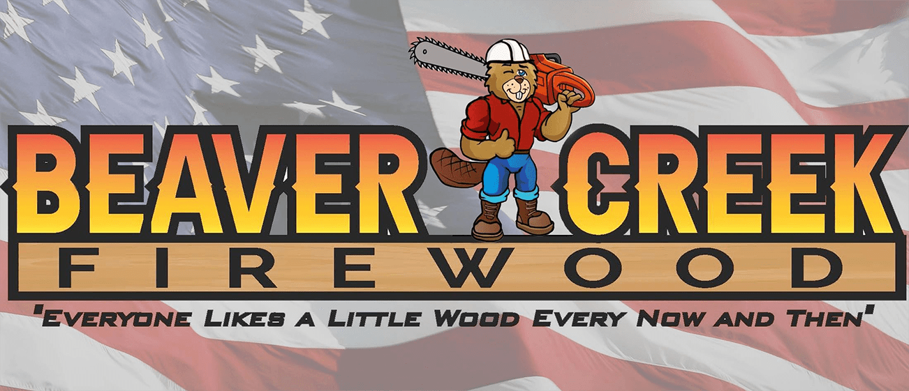 A logo of power chipper firewood