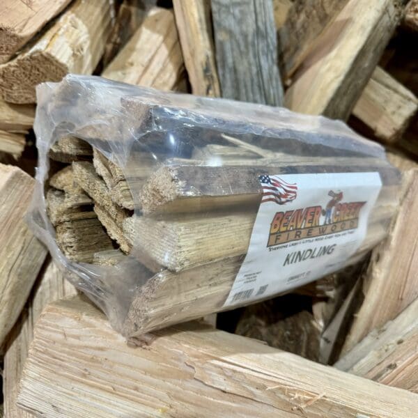 A bag of Beaver Creek firewood kindling.