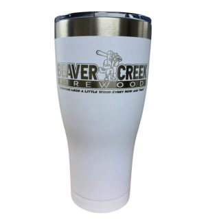 30oz Beaver Creek Tumbler White