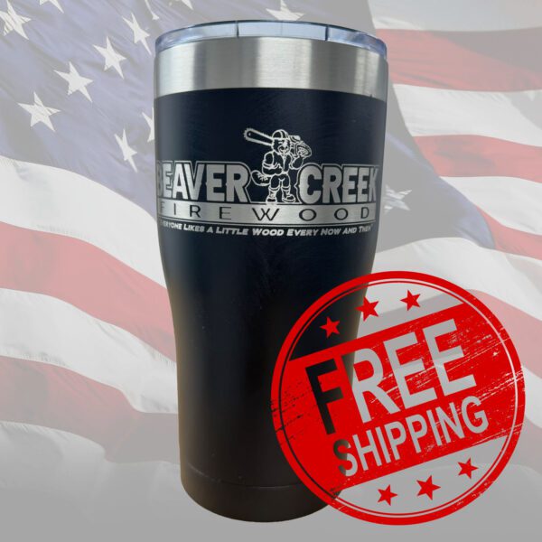 20oz Beaver Creek Tumbler Black